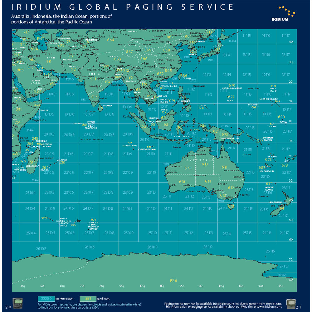 Iridium Motorola 9501 Satellite Pager