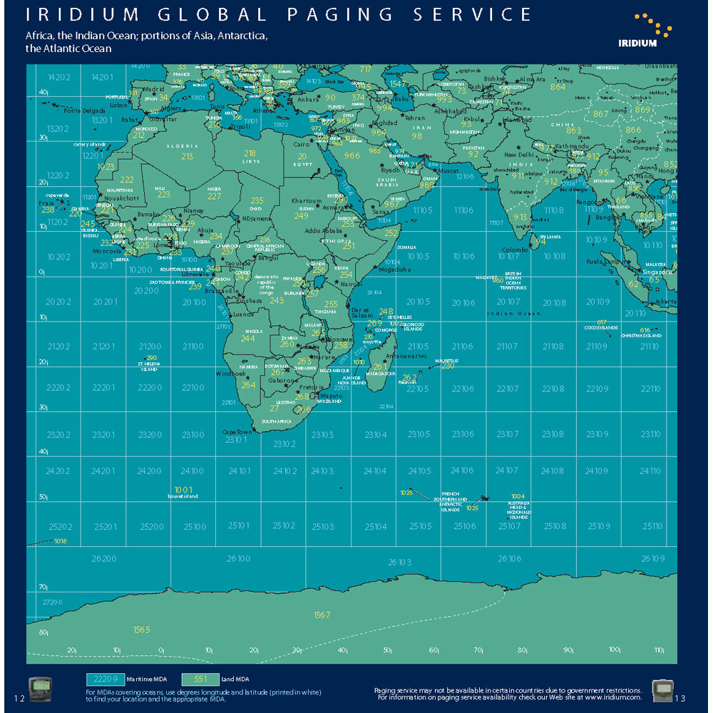 Iridium Motorola 9501 Satellite Pager