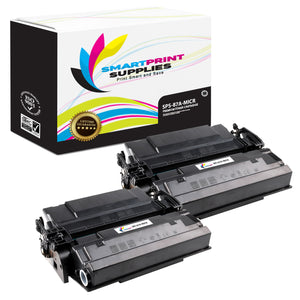 2 Pack HP 87A CF287A Replacement Black MICR Toner Cartridge by Smart Print Supplies