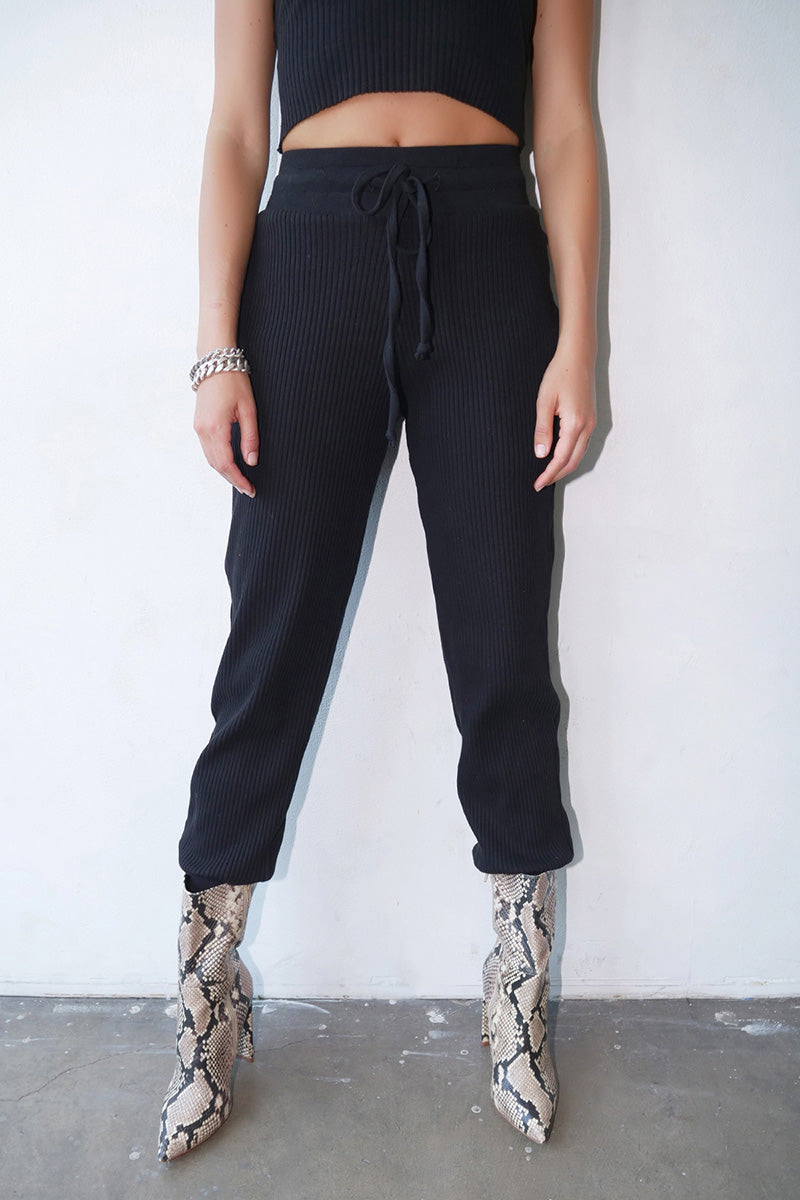 Vintage Terry Folded Over Zip Jogger