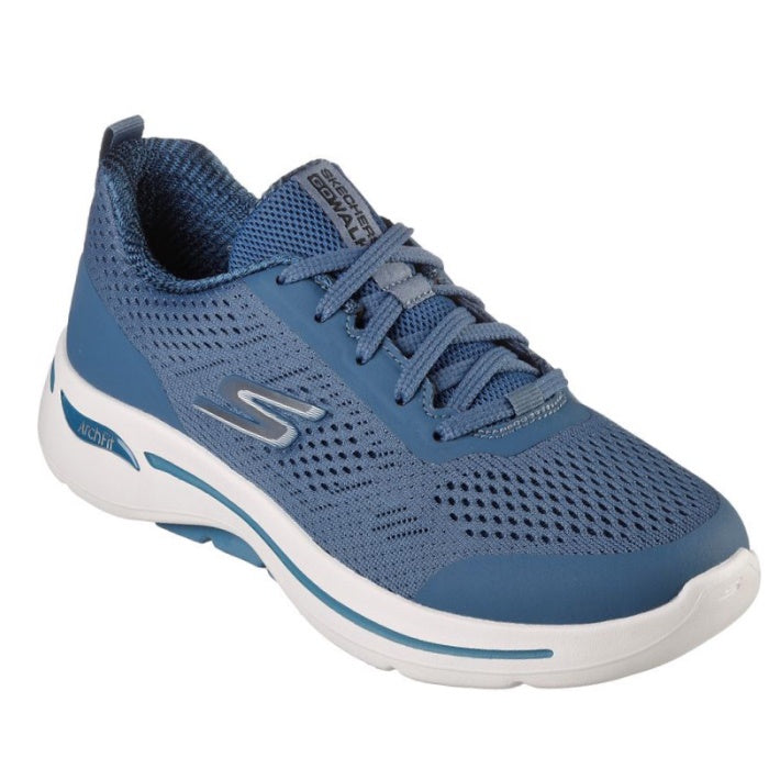 Skechers Arch Fit Lace Up Motion Breeze Blue | Foot Forward Shoes