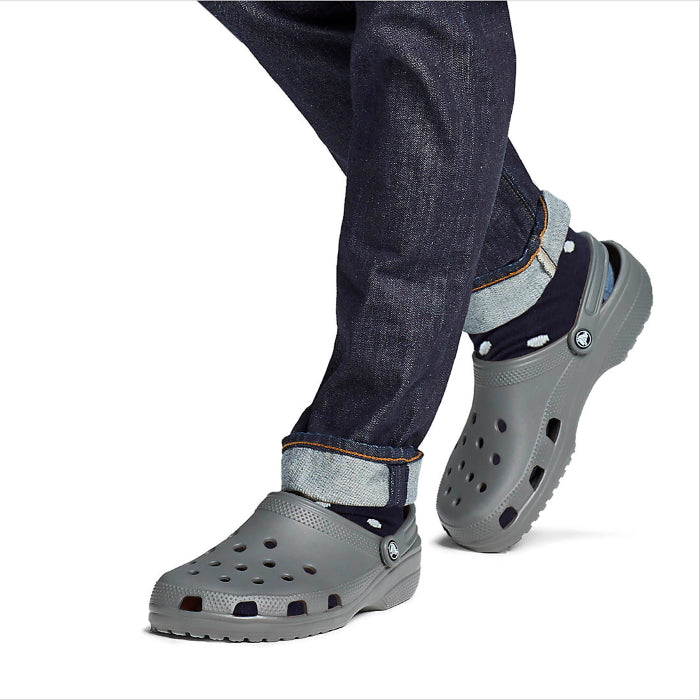 crocs classic grey