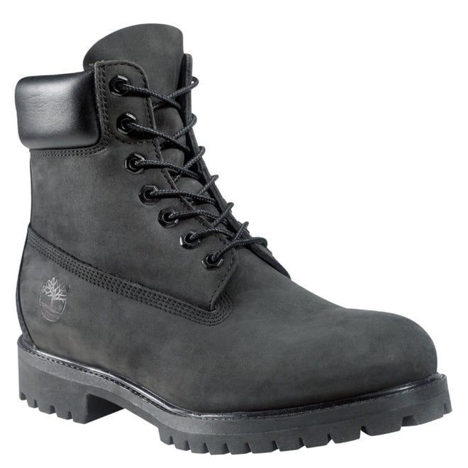 ON Mens Black Boots 6 inch Premium Waterproof Boots Foot Forward Shoes