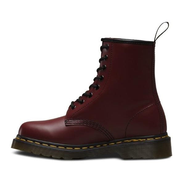 dr martens 1 hole cherry red