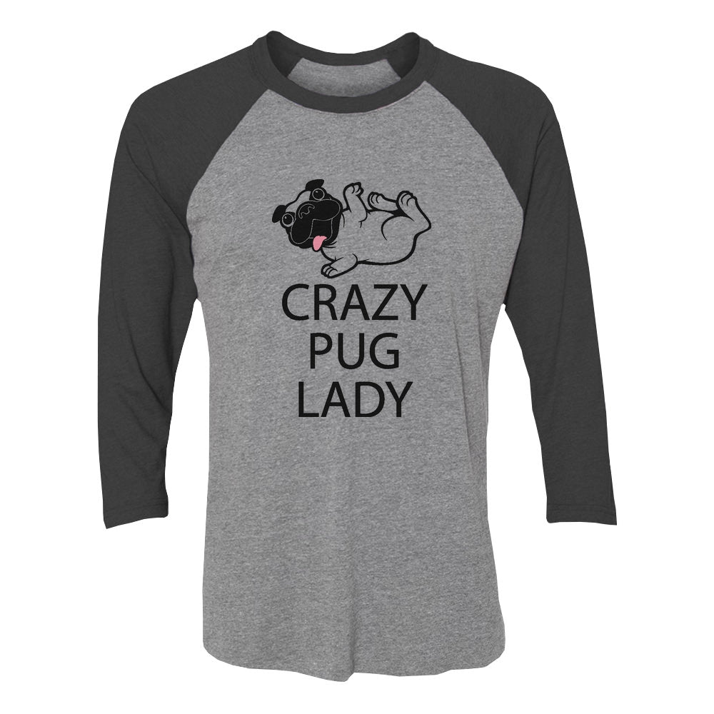 crazy pug lady shirt