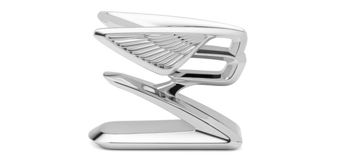 Chrome Bentley Flying B paperweight