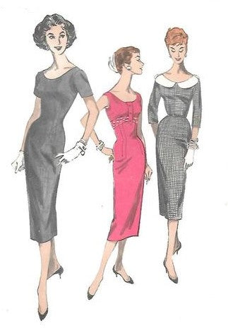 The women wearing 1950s Pencil Dress