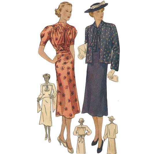 PDF - 1950s Pattern, Maternity Slip with Wrapped-Back & Panties - Bust –  Vintage Sewing Pattern Company