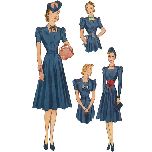 16+ Designs Sewing Patterns 40'S Style Dresses