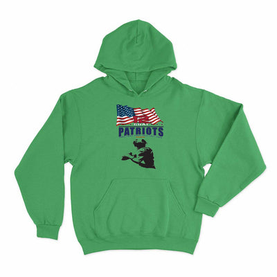 green patriots hoodie