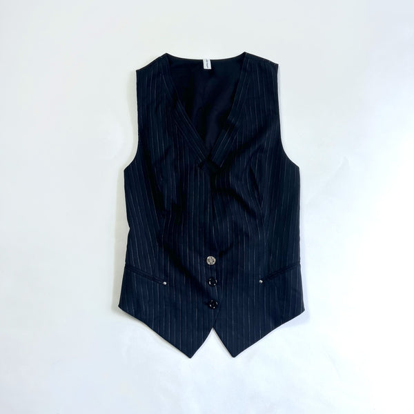 High Everyday Couture pinstripe waistcoat – Manifesto Woman