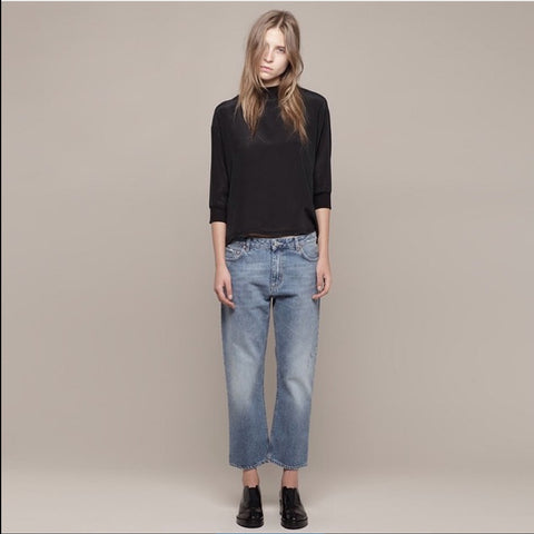 Zeal via tilgive Acne Studios 'Pop Vintage Blue' relaxed boyfriend jeans – Manifesto Woman