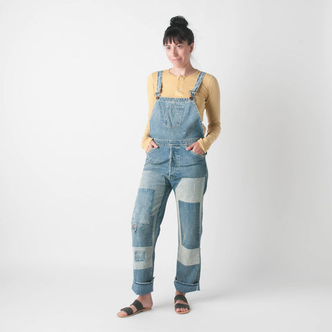 Levi's Vintage Clothing 'Bib & Brace' patched 1920s dungarees - new –  Manifesto Woman