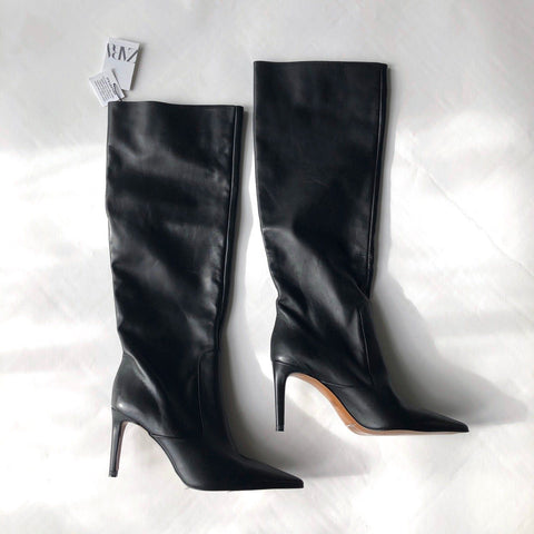 zara knee boots