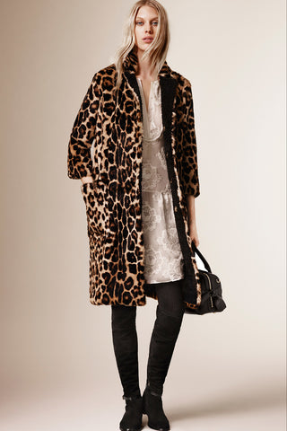 Burberry Prorsum leopard print fur coat – Manifesto Woman