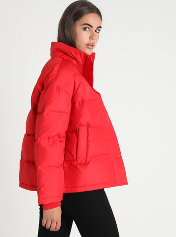 Levi's 'Martina' red puffer down jacket - new – Manifesto Woman