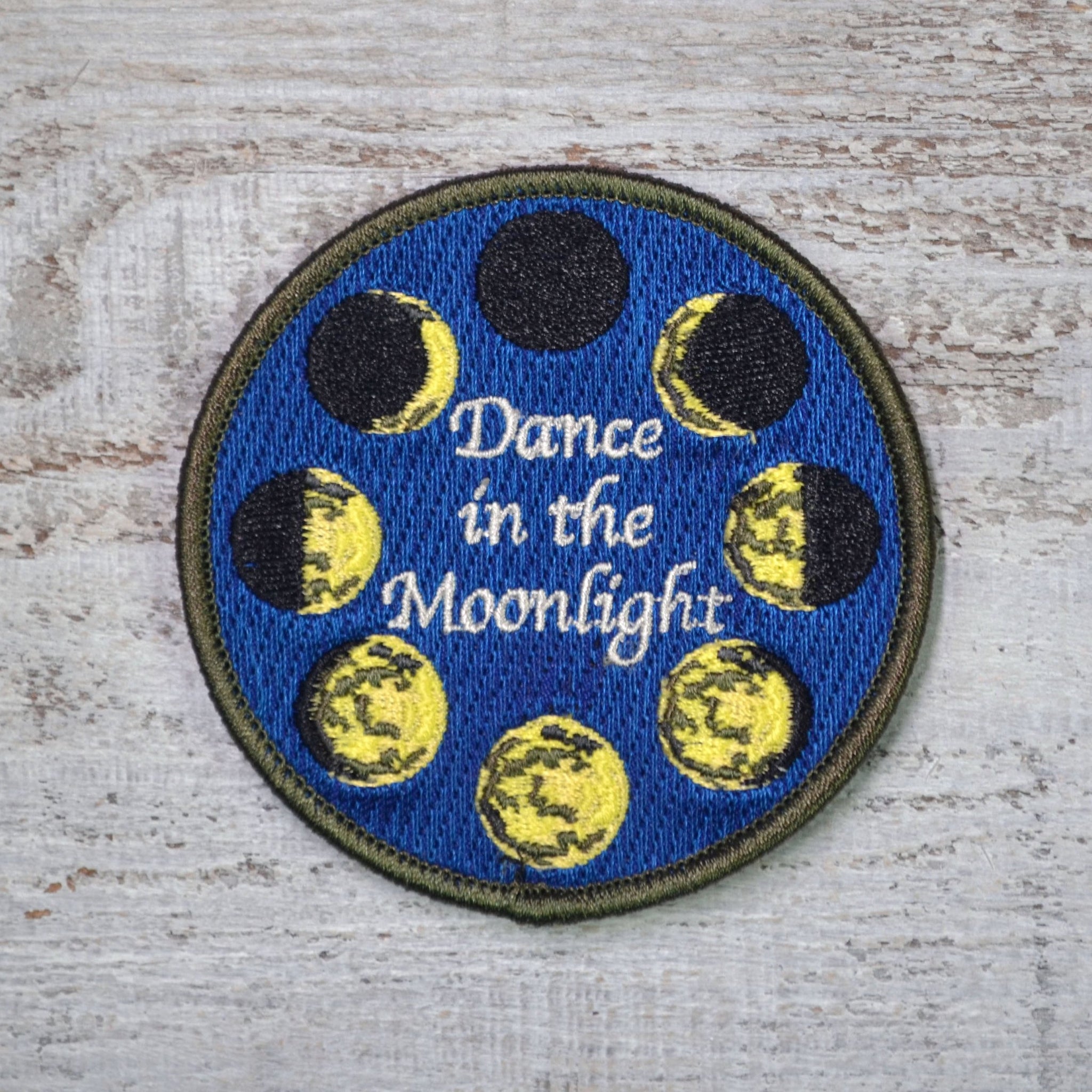 Download Dance In The Moonlight Patch Embroidered Iron On Think Greene
