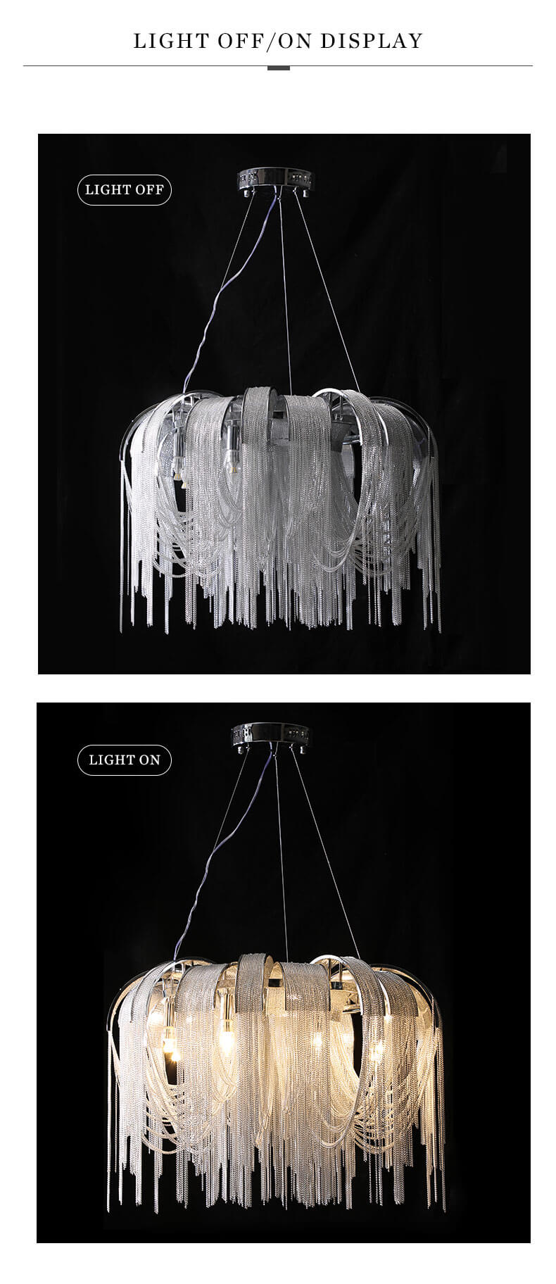 Round Fringe Chandelier-1