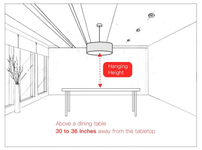 how high to hang a chandelier above a dining table? chandelier height, chandelier over a dining table