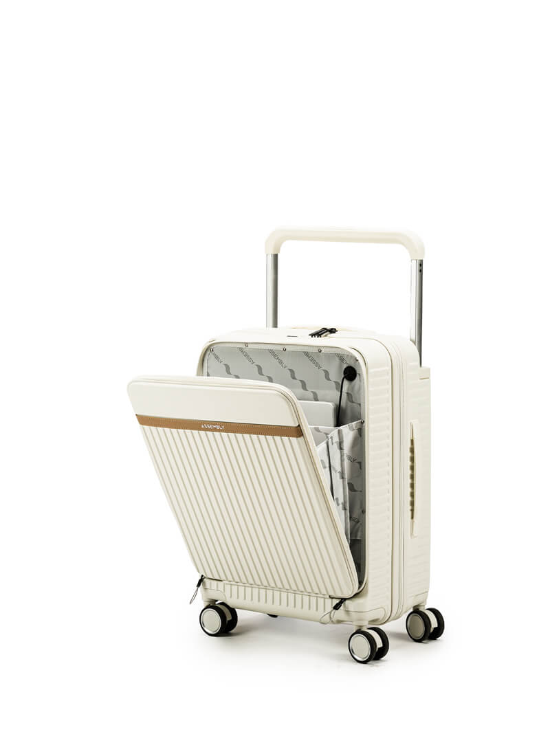 RoverPro | Moon-White | Cabin Hard Luggage