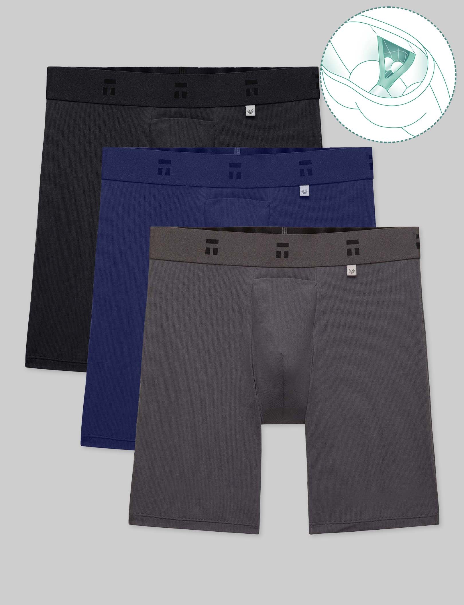 Air Hammock Pouch™ Boxer Brief 8" (3-Pack)