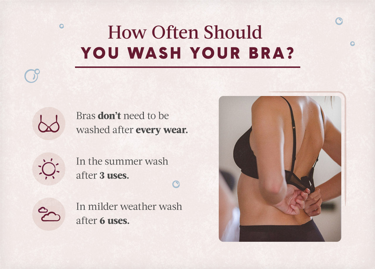 How do you wash your molded cup bras? Jacqueline takes us through