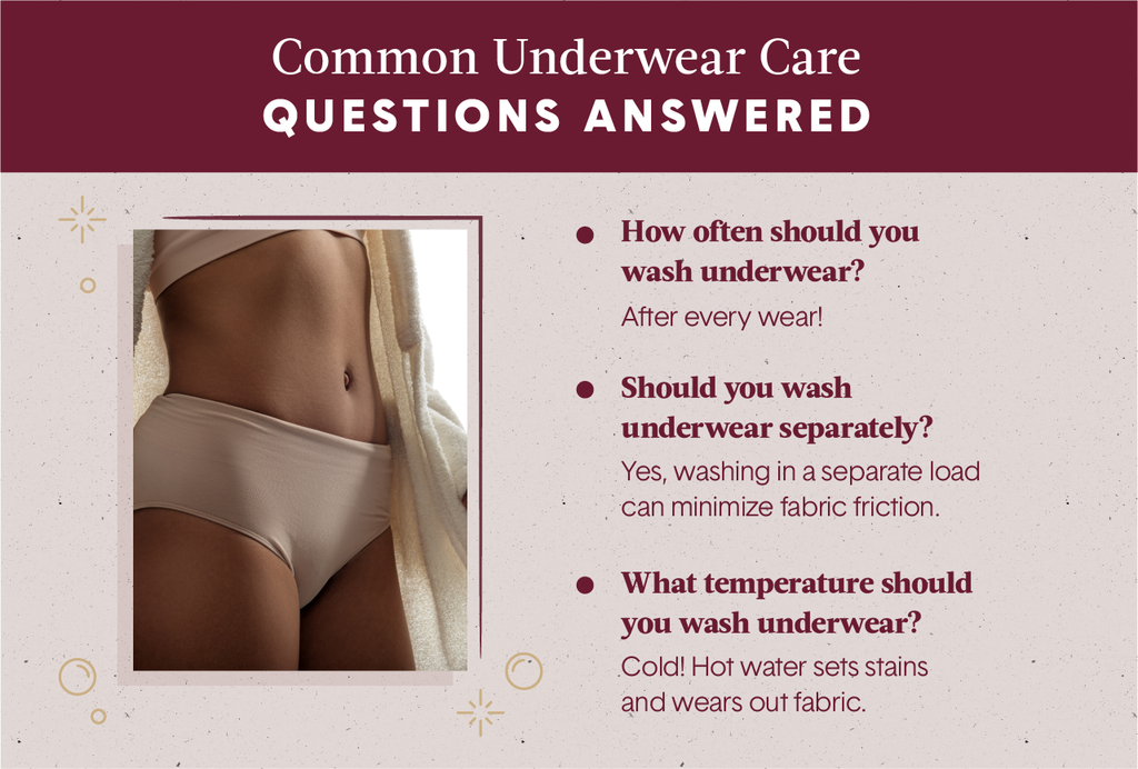 How to Wash Underwear + Underwear Care Tips
