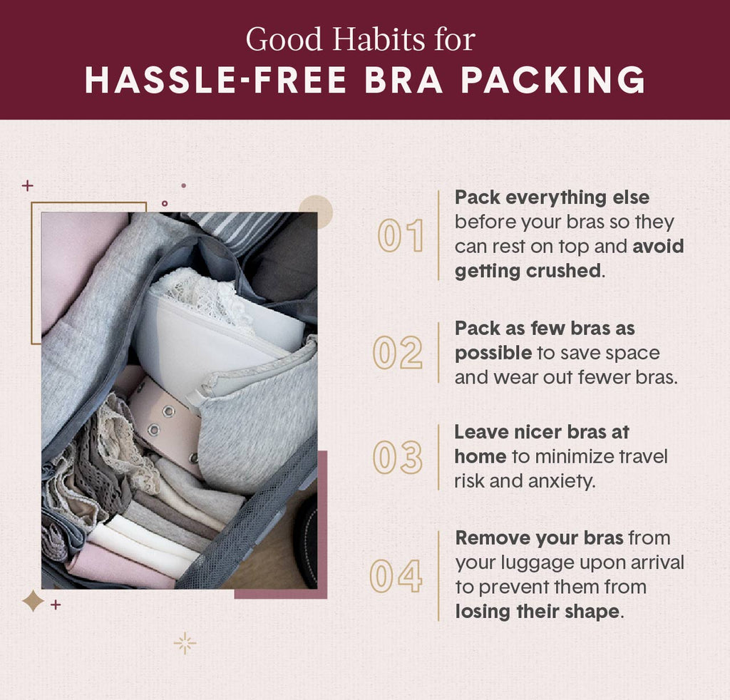 Bra Packing Guide: 15 Tips for Packing Bras