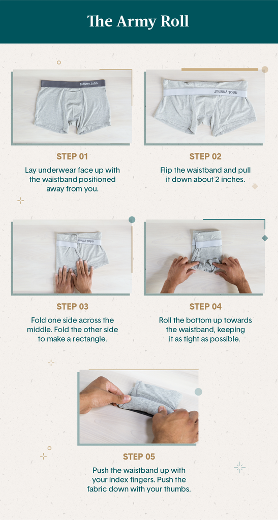 How to Fold Underwear: 8 Organization Methods | Tommy John