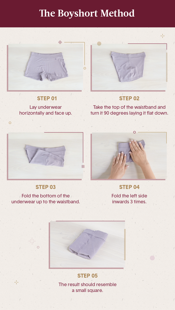 How to Fold Underwear: 8 Organization Methods