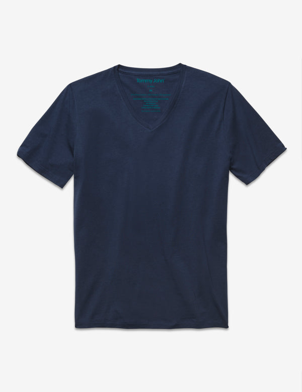 Second Skin V-Neck Tee (Soft T-shirt) – Tommy John