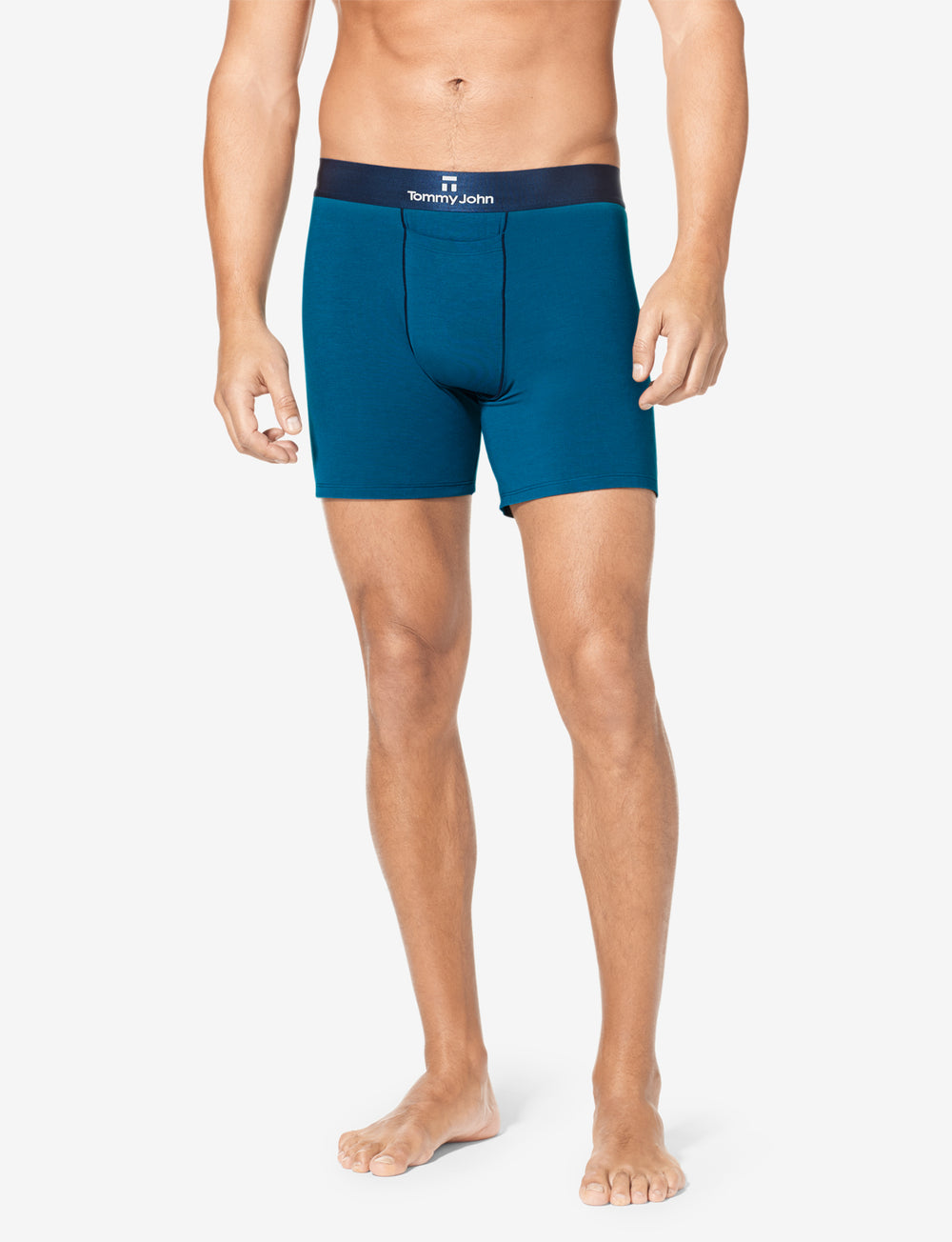 Tommy John Men's Underwear, Boxer Briefs, Second Skin Fabric Trunk