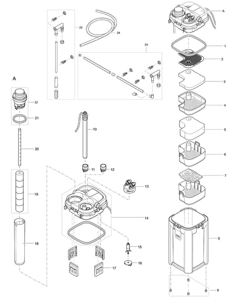 BioMaster Thermo 250 spare parts