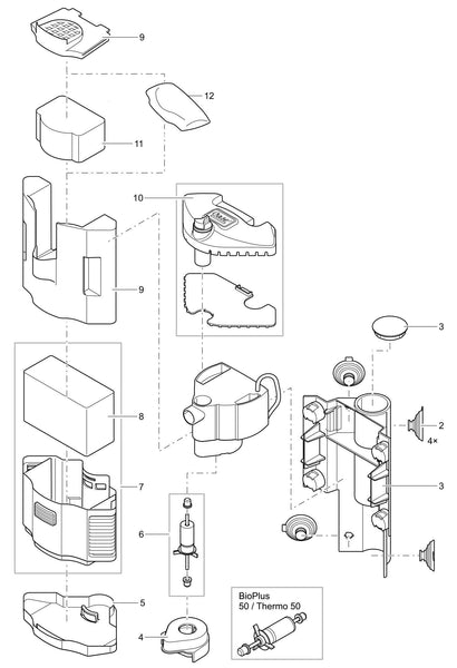 BioPlus 50 spare parts