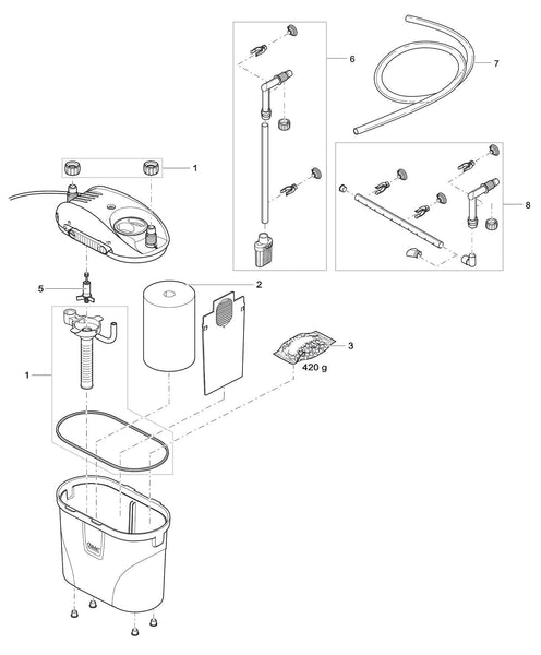 FiltoSmart 60 spare parts