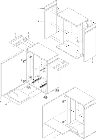 ScaperLine 60 cabinet spare parts