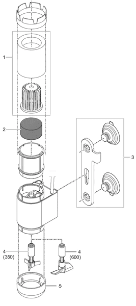 CrystalSkim 350 spare parts