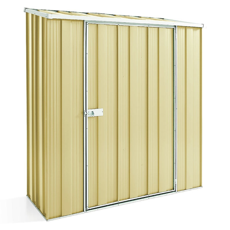 yardsaver slimline s52-s garden shed 1.76m x 0.7m x 1.9m