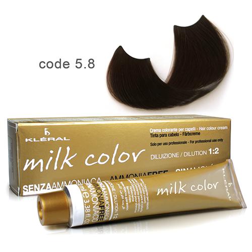 Kleral Milk Color Ammonia Free Colouring Cream 5.8 100ml