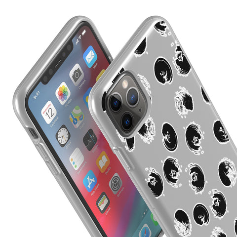 Black Dabs iPhone Flexi Case