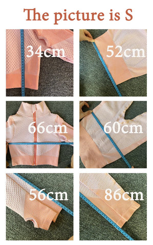 suit with measures in cm
