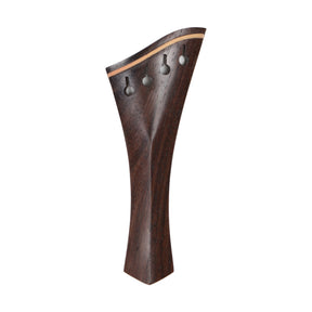 Harp Model Rosewood Professional Violin Tailpiece with Pearwood Trim