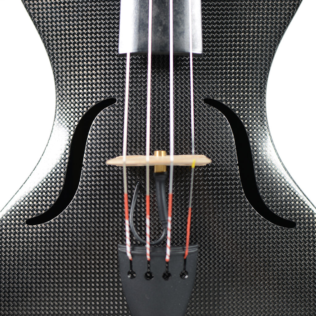 Mezzo Forte Carbon Fiber Evo Line Acoustic Electric Violin Fiddlershop