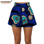  Casual short pants 100% cotton print pattern African afcol415