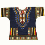 New African Dashiki Fashion Design African Traditional Floral Print Dashiki - African Clothing Online