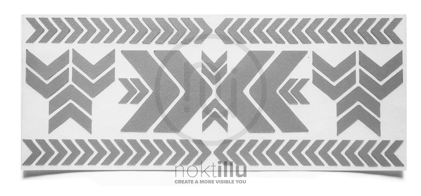 Chevrons Reflective Design | Noktillu