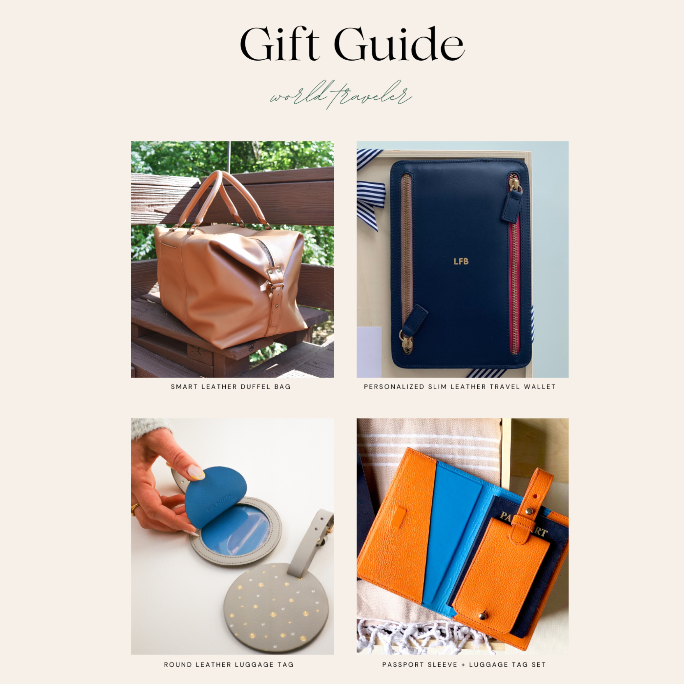 Mel Boteri Fashion Partners Holiday Gift Guide 2023 | For The World Traveler