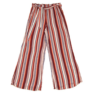 Forever 21 Striped Red Pants Size M 