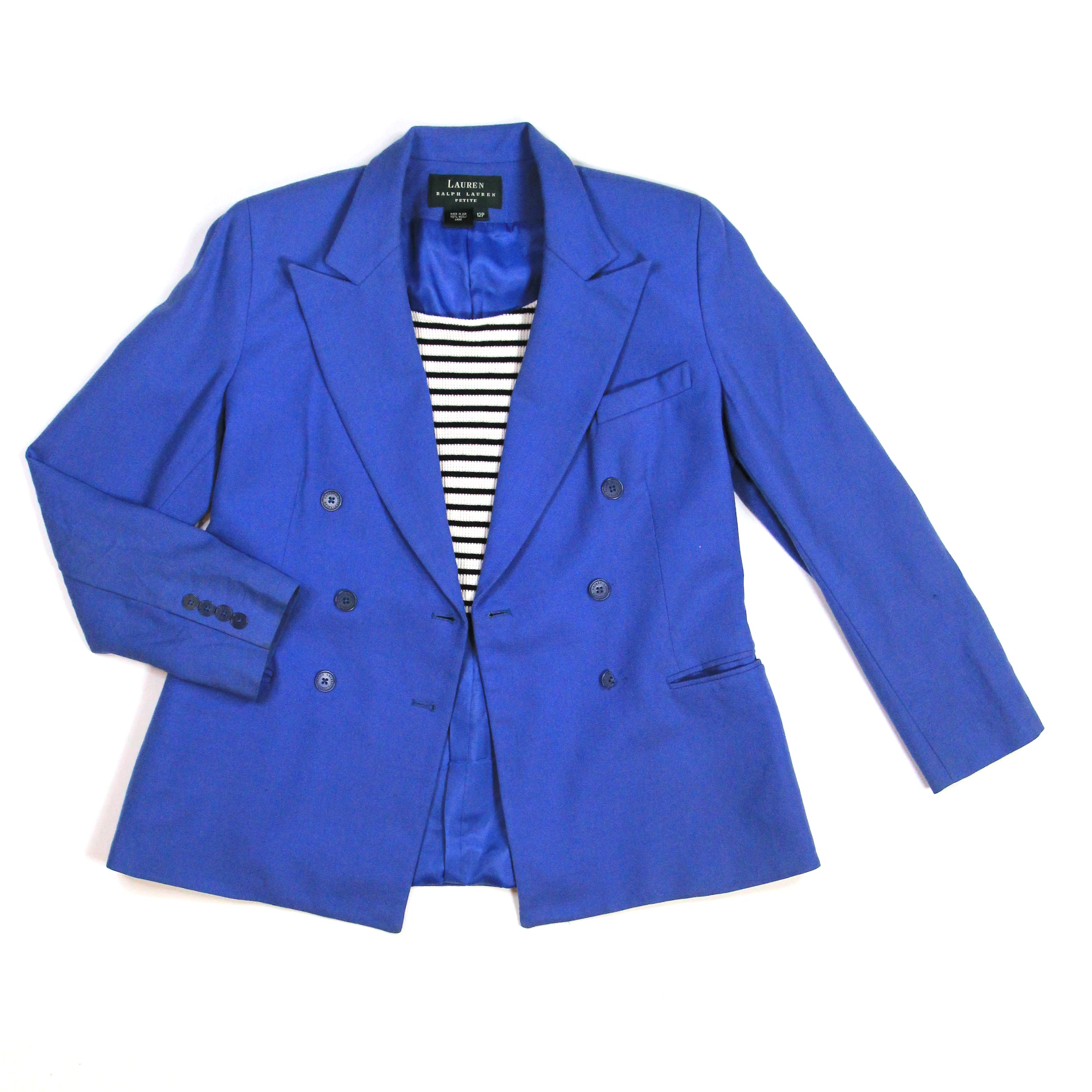 ralph lauren blue blazer