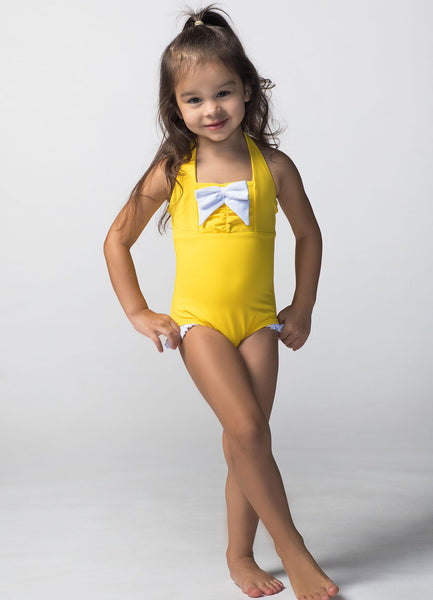 GOLD MINI BELIZE ONE PIECE – Elie and Bella